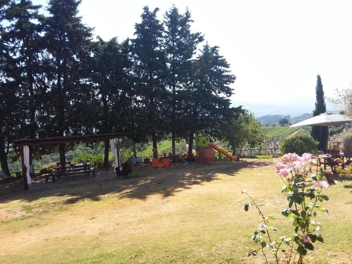 Готель Agriturismo Podere Somigli Di Lorenzo Correani Греве-ін-К'янті Екстер'єр фото